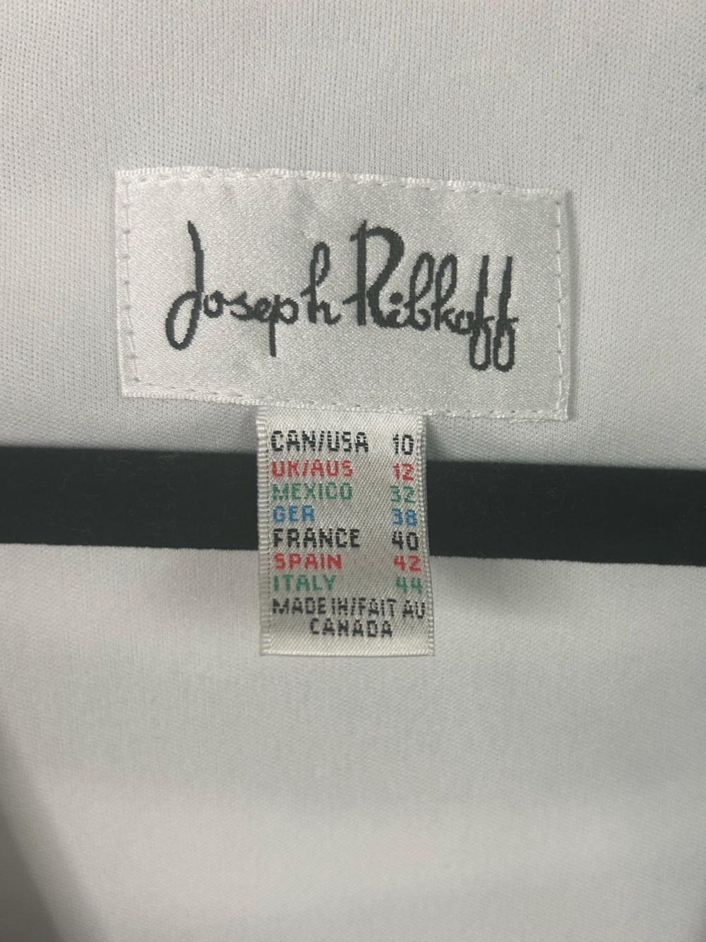 Joseph Ribkoff Dress Size 10 Zebra Floral Knee Length 3/4 Sleeve Wrap Stretch - Picture 8 of 11